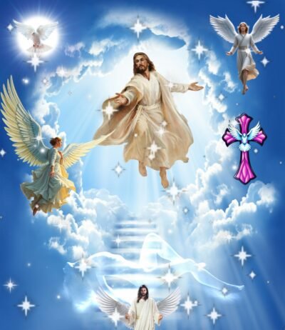 Spirituality Wallpaper Heavenly Ascension Angels Light HD