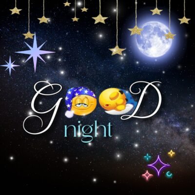 Good Night Starry Sky HD Wallpaper
