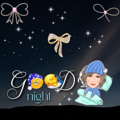 Good Night Starry Sky HD Wallpaper