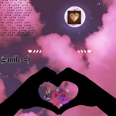 Romantic Heart Silhouette Sky HD Wallpaper